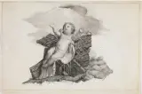 Mauro Gandolfi, Gesù Bambino, penna and inchiostro on pergamena