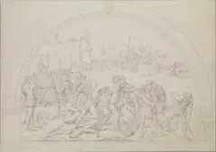 Filippo Giuntotardi, Scene Dagli Affreschi Vaticani Di Raffaello