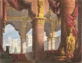 Francesco Cocchi, Scenografie, coppia di disegno