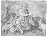 Lucas van Leyden, San Giovanni Battista Nel Deserto