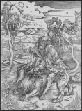Sansone Lotta Con Un Leone by Albrecht Durer, offered Apr 2021
