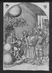 Cristo Di Fronte A Pilato by Lucas Cranach Il Vecchio, offered Apr 2021