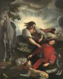 Taddeo Baldini, Aurora E Titone, oil on canvas