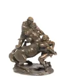 Augusto Rivalta, Ercole E Il Centauro Nesso, bronze