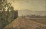 Telemaco Signorini, Paesaggio Sull'Arno
