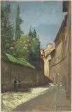 Odoardo Borrani, Via Dei Bardi