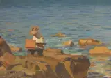 Ruggero Focardi, Pittore In Riva Al Mare