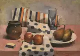 Juti Ravenna, Natura Morta, oil on canvas