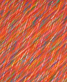 Vitacolor by Piero Dorazio, 1987, Öl auf Leinwand, sold Nov 2011