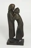 Das Wiedersehen by Ernst Barlach, 1926, Bronze mit dunkelbrauner Patina. Höhe: 47,5 cm (18 ¾ in.), sold Nov 2010