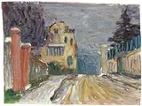 Gabriele Münter, Straße in Sèvres