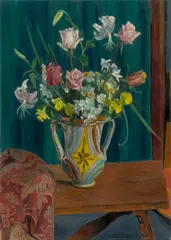 Hans Purrmann, Blumenstilleben, 1941, Öl auf Leinwand