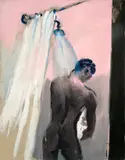 Rainer Fetting, Mann in Dusche