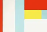 Figur ohne Nummer by Imi Knoebel, 1987, Acryl auf Holz (7teilige Arbeit), sold Nov 2007