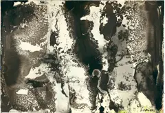 VII. 91 by Gerhard Richter, 1991, Tusche und Aquarell auf Papier, sold Dec 2023