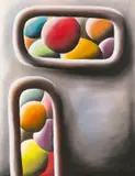 Andreas Schulze, Ohne Titel, 1987, Acryl auf Leinwand