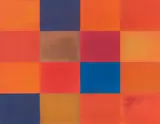 Ulrich Erben, Ohne Titel (Farben der Erinnerung), 2001, Acryl und Pigment auf Leinwand