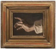 Václav Brožík, Study of a Hand, Around 1897, oil on canvas