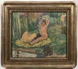 Jan Preisler, Bathing