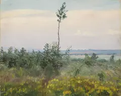 František Kaván, Bocage, 1907-1909, oil on cardboard