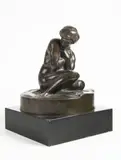 Josef Mařatka, Eve, 1923, bronze, serpentinite