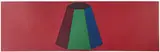 Sol LeWitt, Flat Top Pyramid with Colors Superimposed, 1988, 20-color silkscreen on Arches cover