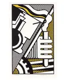 Roy Lichtenstein, Chem IA, 1970, 2-color screenprint on Arjomari paper