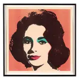 Andy Warhol, Liz, 1964, Color offset lithograph on paper