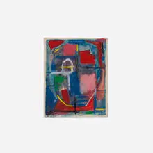 Josef Zenk, Untitled, gouache on paper