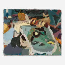 Sink by Clintel Steed, oil on canvas, sold Dec 2022
