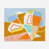 Josef Zenk, Rocky Beach, oil on Masonite