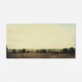 Robert Bauer, Landscape Near Madrid, 1996, oil on panel