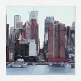Paul Caranicas, 42nd Street, 2002, oil on canvas
