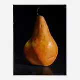 Tom Seghi, Pear, 1994, acrylic on canvas