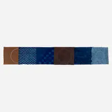 David Shapiro, Untitled (Blue Horizontal 17-MT-88), 1988, monoprint