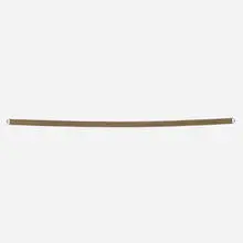 Helen Mirra, Quarrel, 158, 2005, milk paint on ink and cotton