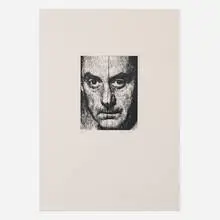 Self-Portrait by Man Ray, c. 1947, lithograph, sold Dec 2022