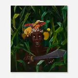 Edouard Duval-Carrié, Brasero, 1986, oil on canvas