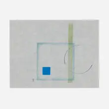 Contrathemis by Dwinell Grant, 1941, colored pencil on paper, sold Dec 2022