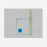 Dwinell Grant, Contrathemis, 1941, colored pencil on paper