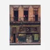 Michael Eastman, Three Fans, 2000, digital chromogenic print mounted on Dibond