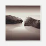 David Fokos, Two Rocks, Study #2, Chilmark, Massachusetts, chromogenic print mounted to matboard
