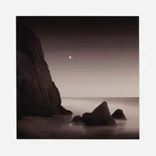 David Fokos, Shark Tooth Cliff, Chilmark, Massachusetts, chromogenic print mounted to matboard