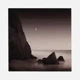 David Fokos, Shark Tooth Cliff, Chilmark, Massachusetts, chromogenic print mounted to matboard