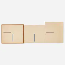 Bruce Boice, Untitled, c. 1975, acrylic on three attached canvases
