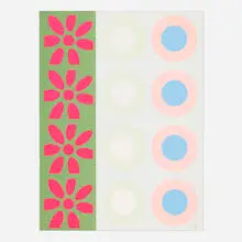 Peter Gee, Untitled, c. 1960, screenprint in colors