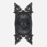 William Le Baron Jenney, Staircase baluster panel from the Leiter II Building, Chicago, c. 1890, enameled cast iron