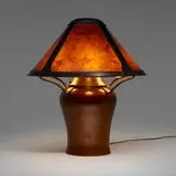 Dirk Van Erp, Large and Early table lamp