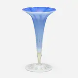 Pastel Trumpet vase by Tiffany Studios, sold Mar 2023