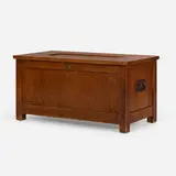Shirtwaist box, model 95 by Gustav Stickley, sold Mar 2023